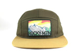 National Park Hat - Rocky Mountain 5 Panel