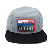 National Park Hat - Grand Teton 5 Panel