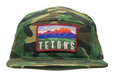 National Park Hat - Grand Teton 5 Panel