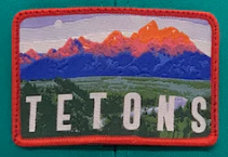 Tetons National Park Patch