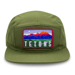 National Park Hat - Grand Teton 5 Panel