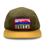 National Park Hat - Grand Teton 5 Panel